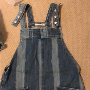 Free people denim jumper small